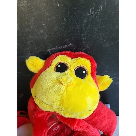 Chupa Chups Red Monkey Lollipop Plush Backpack - Picture 2 of 10
